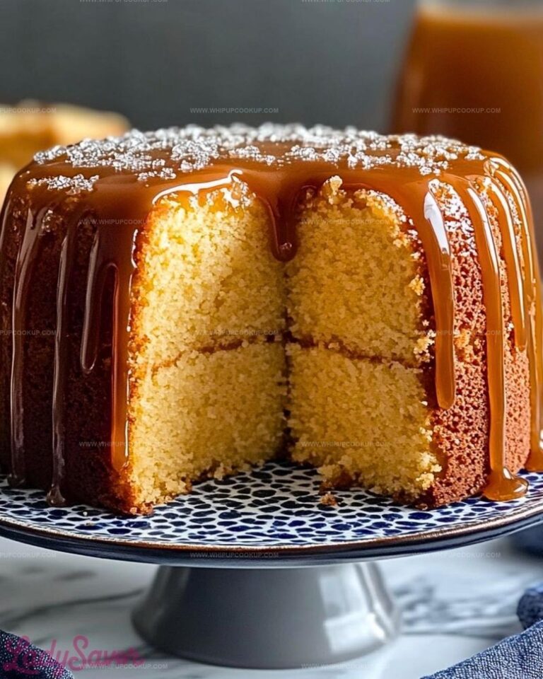 Salted Caramel Kentucky Butter Cake Recipe
