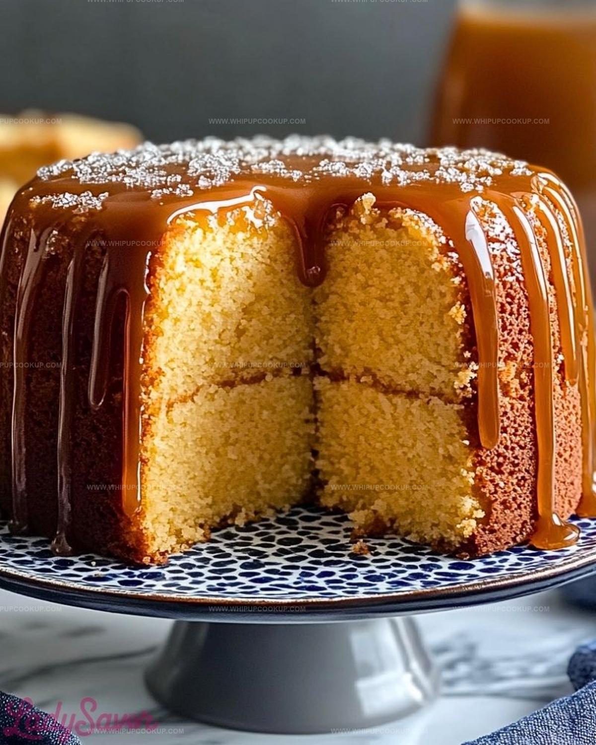 Salted Caramel Kentucky Butter Cake Recipe