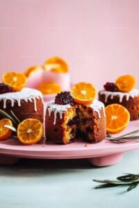 Mini Fruit Cakes Recipe