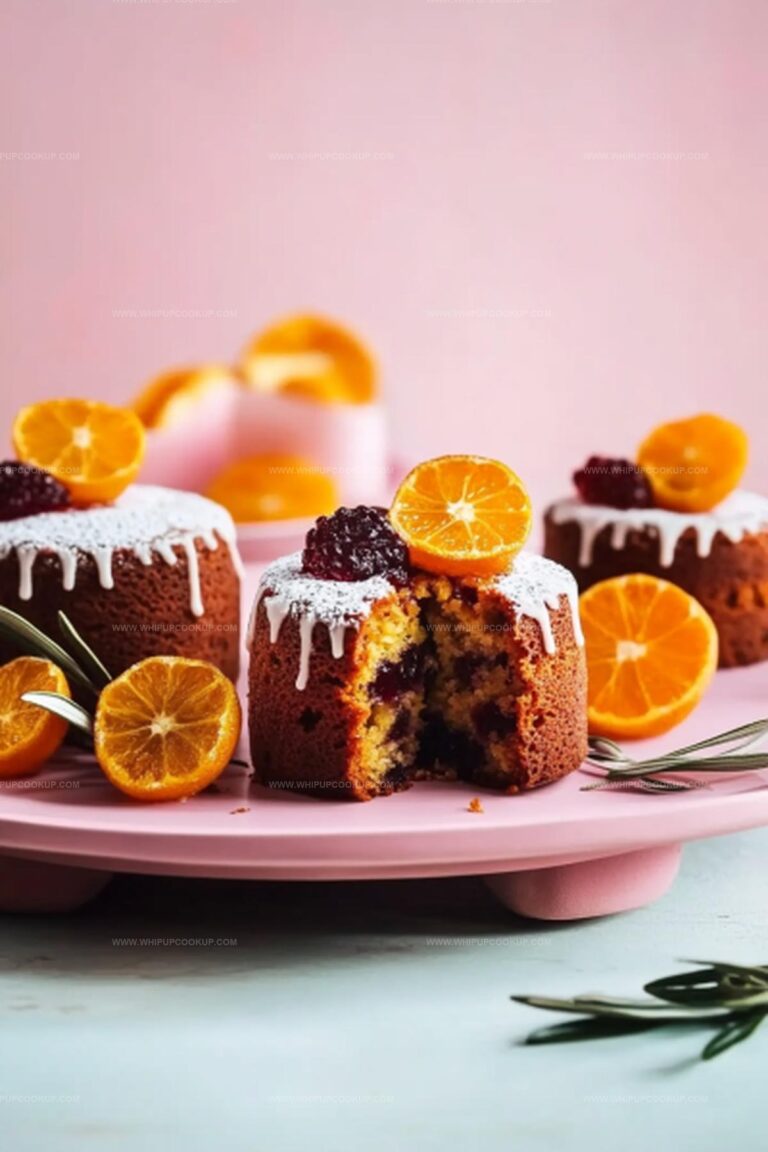 Mini Fruit Cakes Recipe