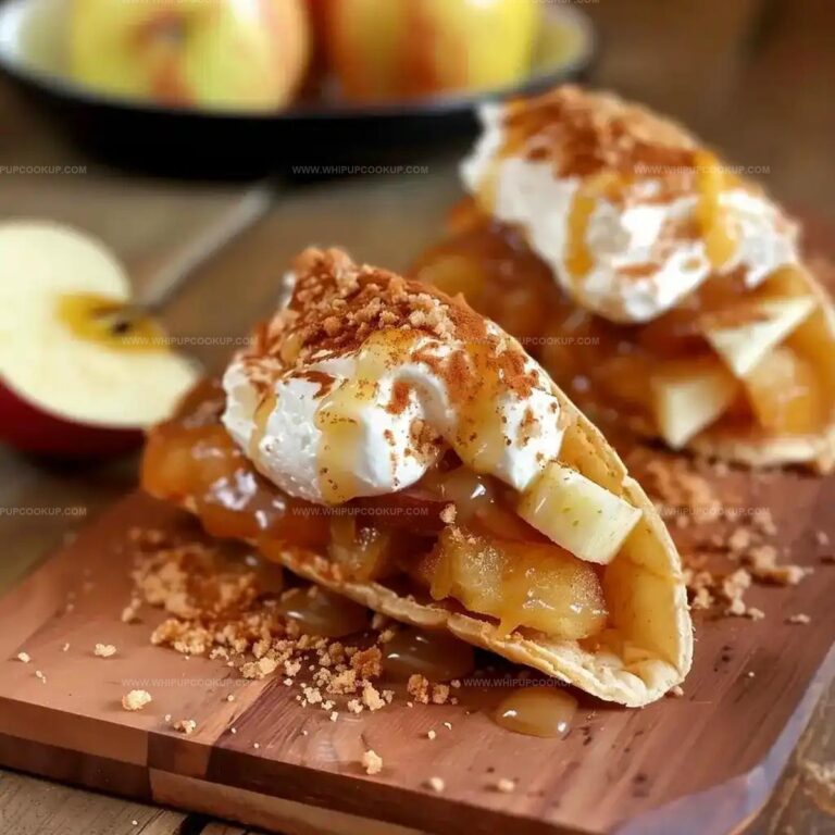 Apple Cheesecake Tacos Recipe