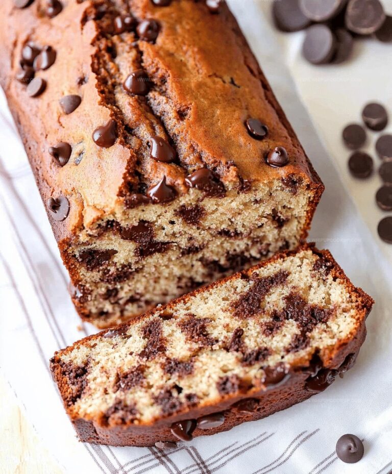 Chocolate Chip Banana Bread Recipe