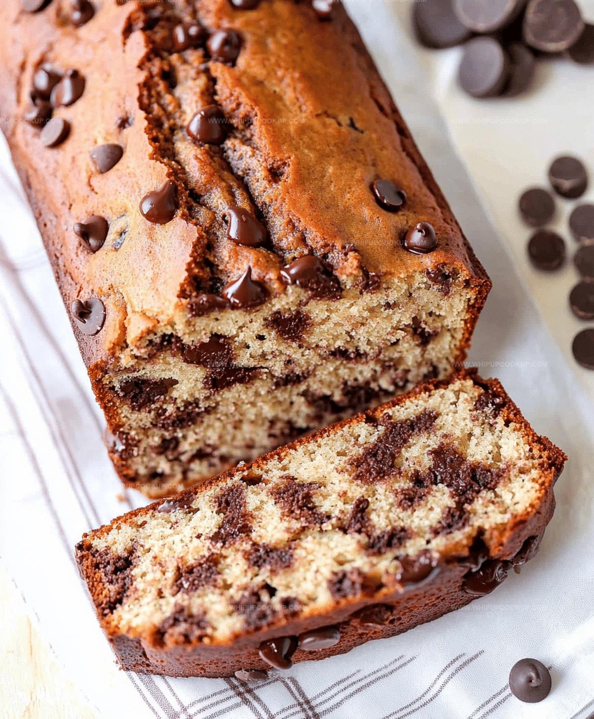 Chocolate Chip Banana Bread Recipe