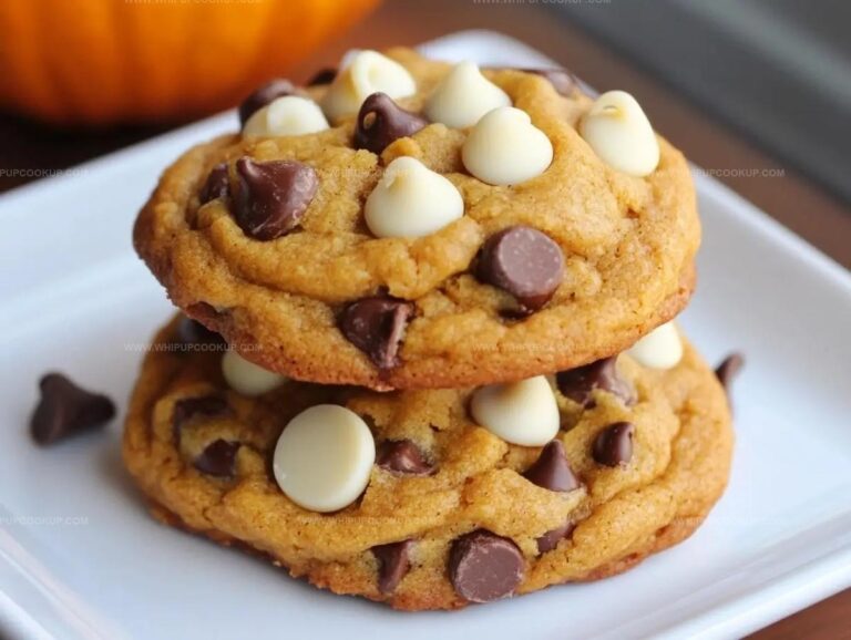 Pumpkin Spice Double Chip Cookies Recipe