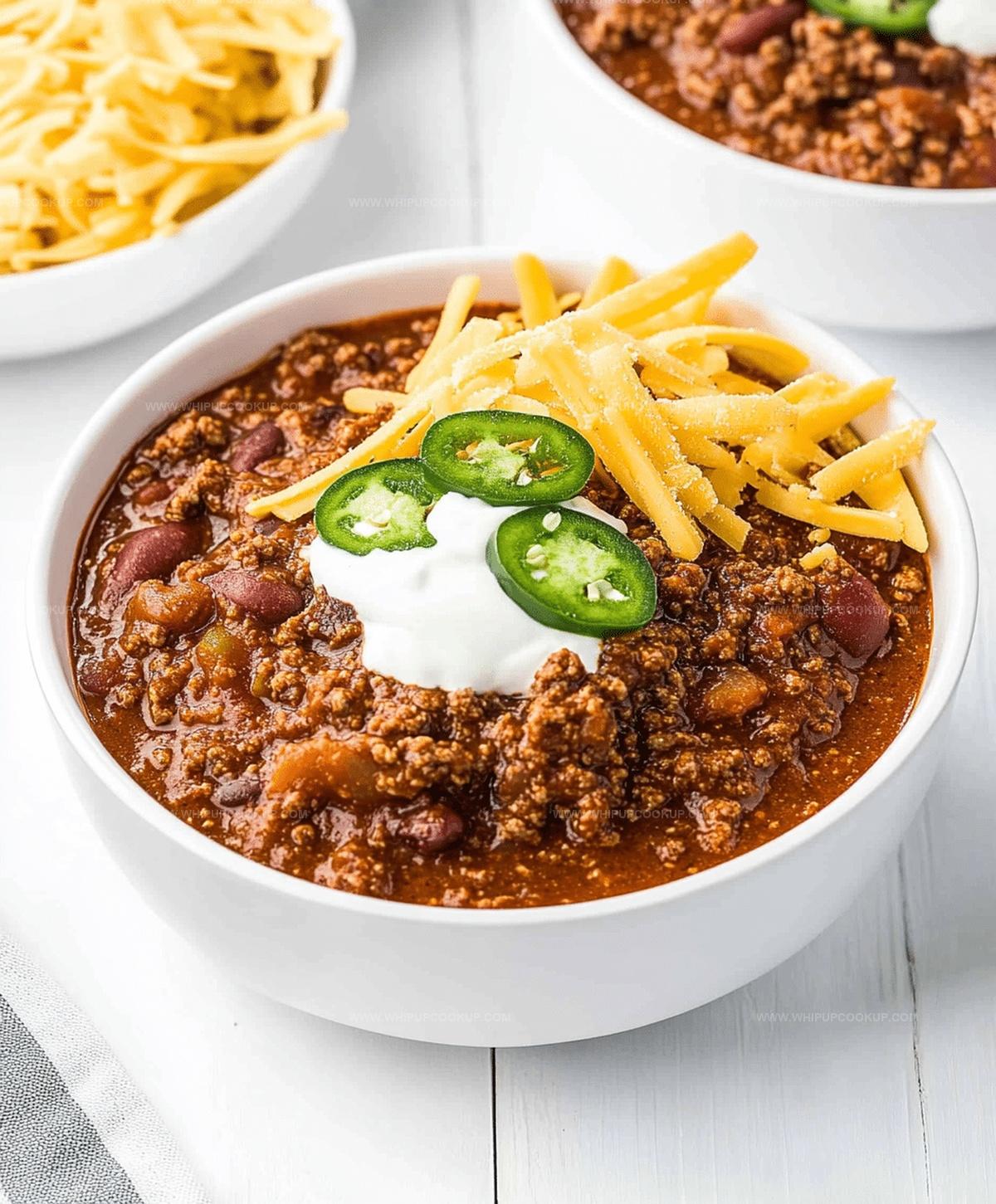Slow Cooker No Bean Chili Recipe