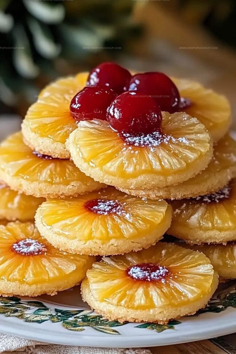 Pineapple Upside Sugar Cookies A Fun Tropical Treat Recipe