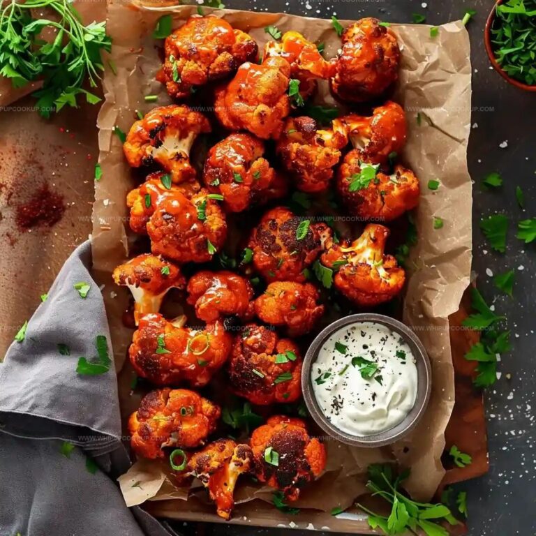 Crispy Cauliflower Buffalo Wings Recipe