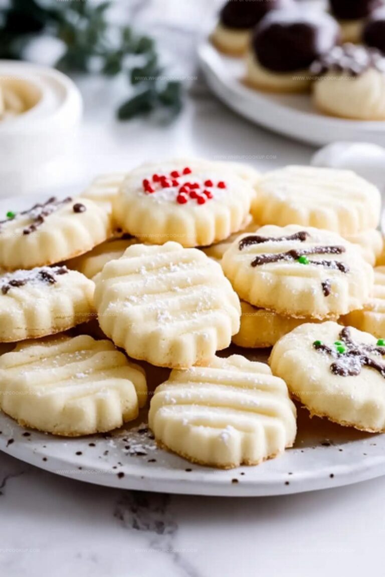 Whipped Shortbread Cookies Recipe