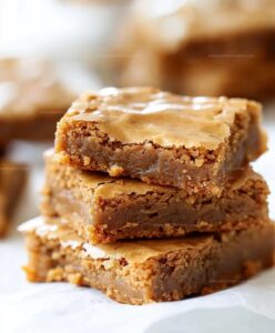 Brown Butter Maple Blondies Recipe