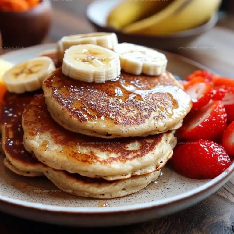 3-Ingredient Banana Oatmeal Pancakes Recipe