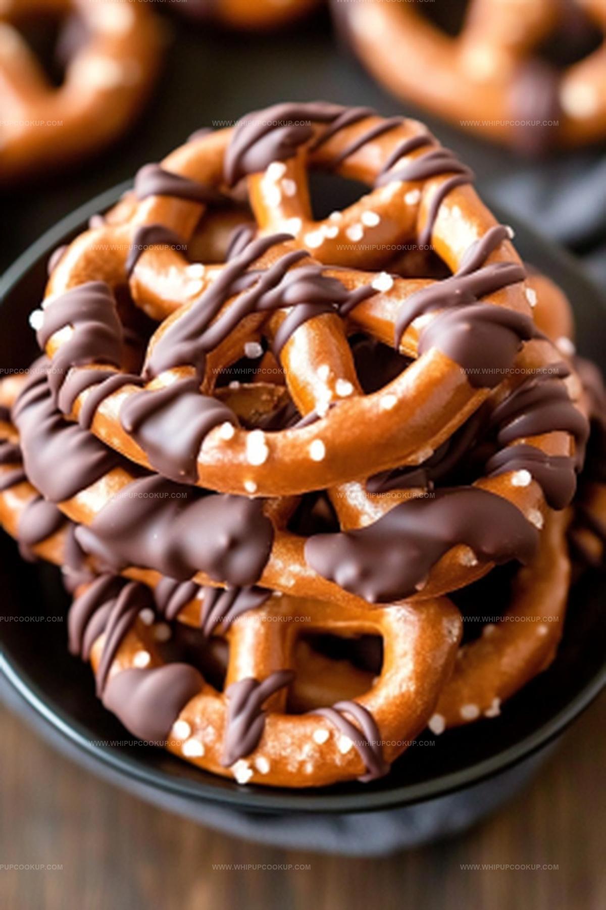 Pumpkin Spice Chocolate Covered Pretzels Recipe