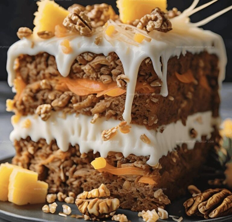 Hawaiian Carrot Pineapple Cake Recipe