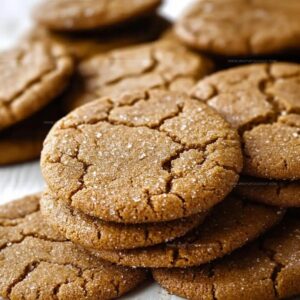 Bakery Style Molasses Cookies (Soft & Chewy) Recipe