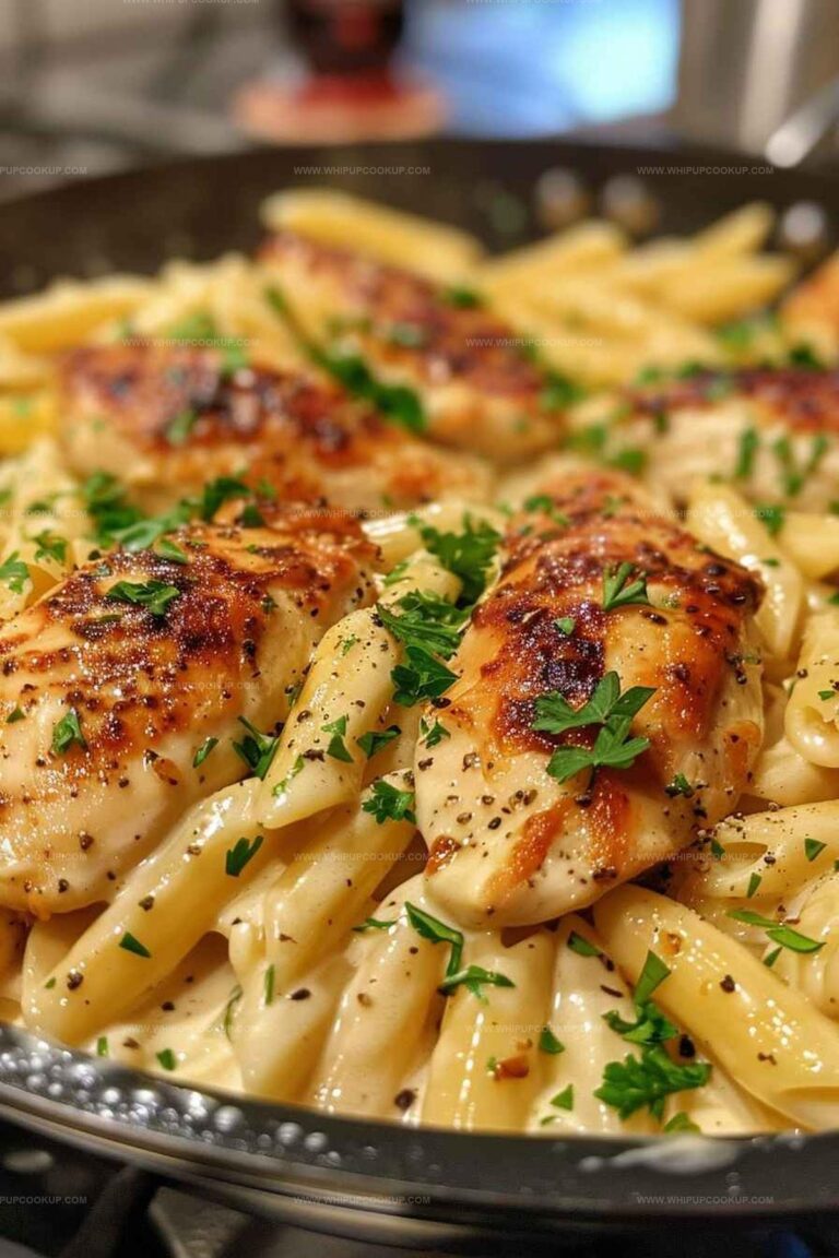 Creamy Parmesan Chicken With Penne Recipe