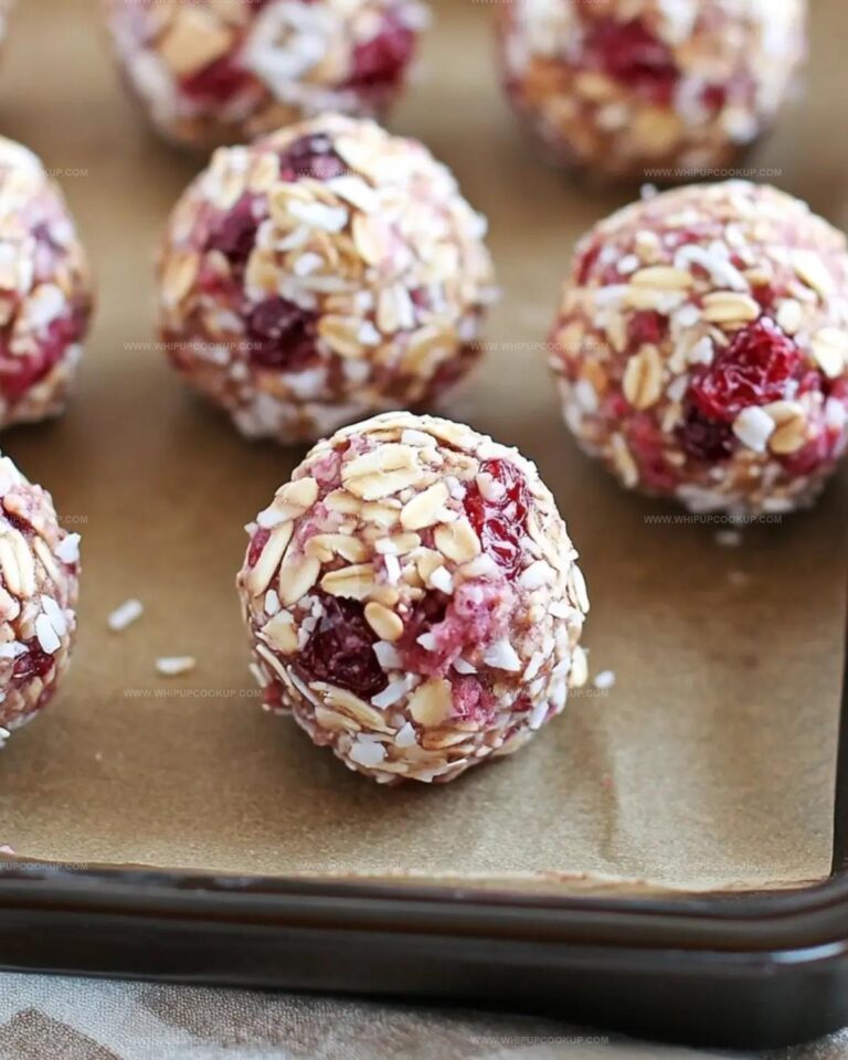 Raspberry Almond Energy Bites Recipe