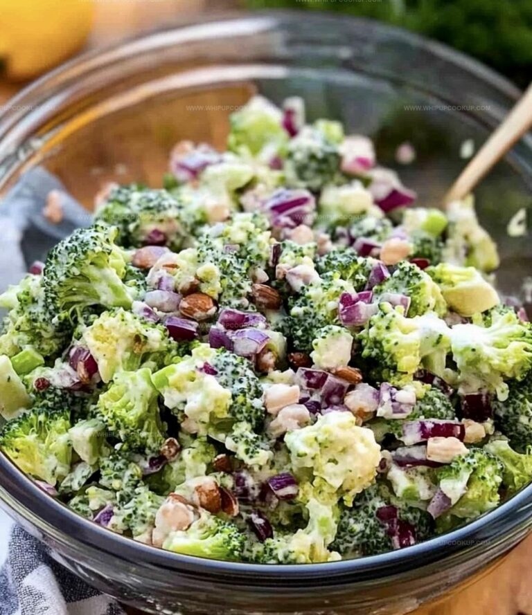 Fresh & Crunchy Broccoli Salad Recipe