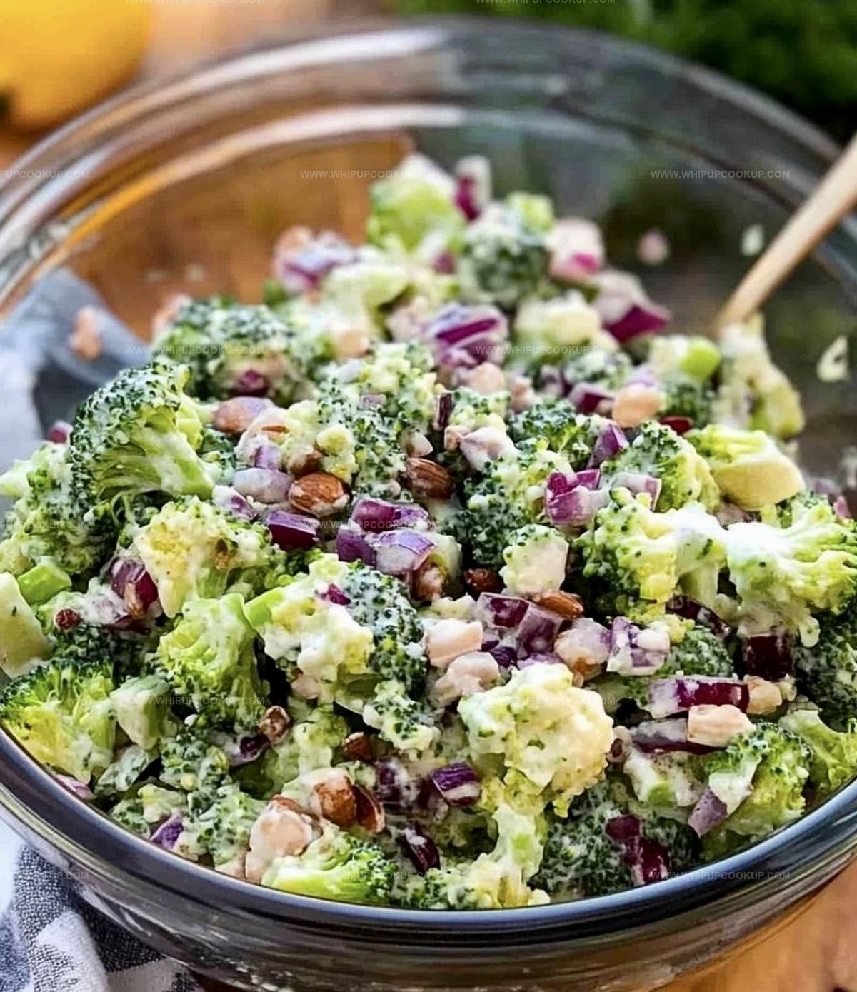 Fresh & Crunchy Broccoli Salad Recipe