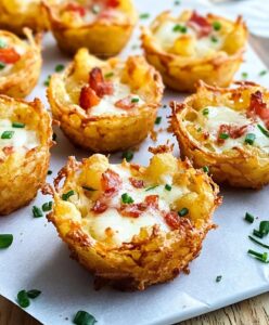 Tater Tot Appetizer Cups Recipe