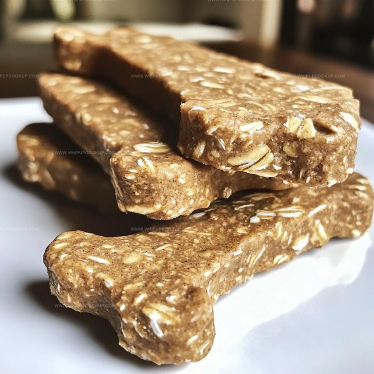 Homemade Banana & Oat Dog Treats Recipe