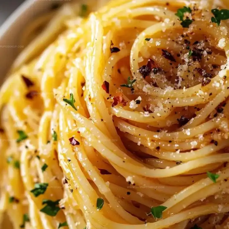 Spaghetti with Garlic and Oil (Aglio E Olio) Recipe