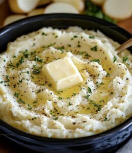 No-Boil Slow Cooker Mashed Potatoes Recipe