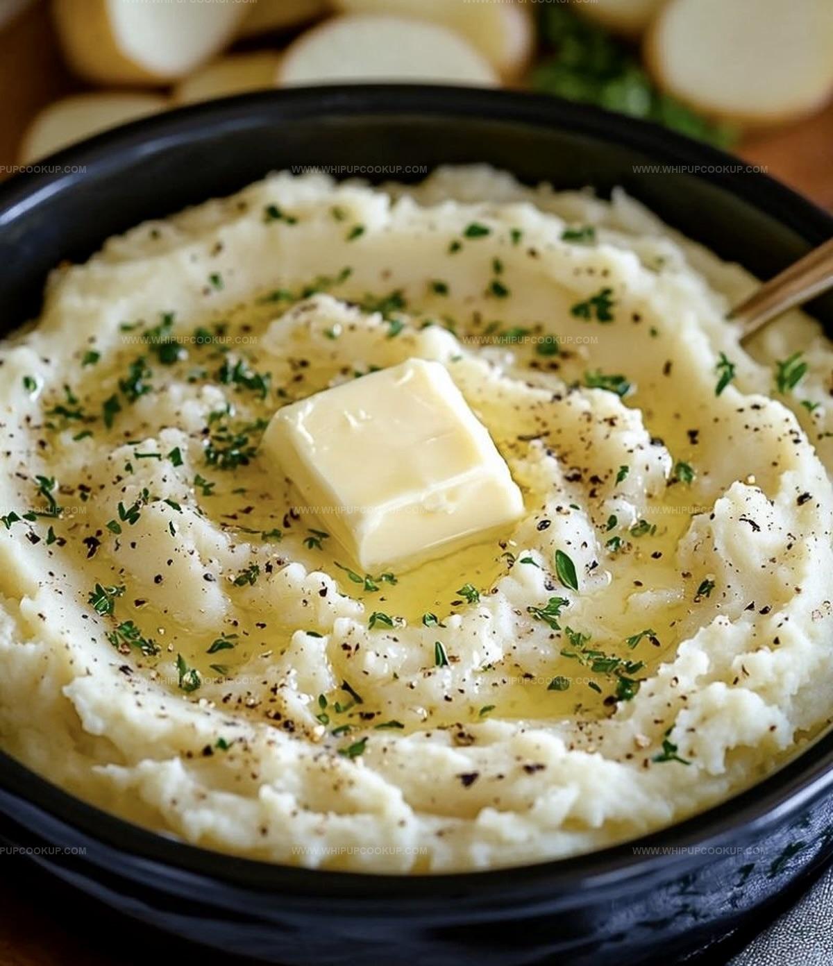 No-Boil Slow Cooker Mashed Potatoes Recipe