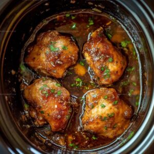 Slow Cooker Brown Sugar Garlic Chicken Recipe