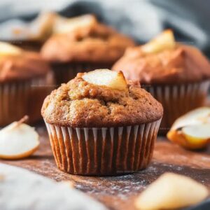 Spiced Pear Muffins Recipe