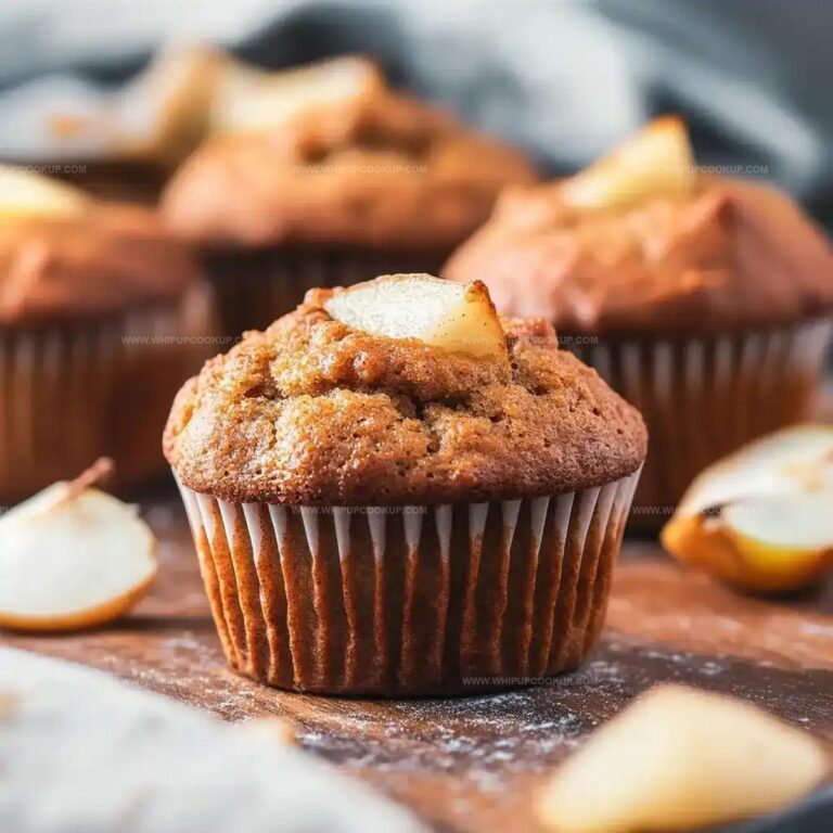 Spiced Pear Muffins Recipe