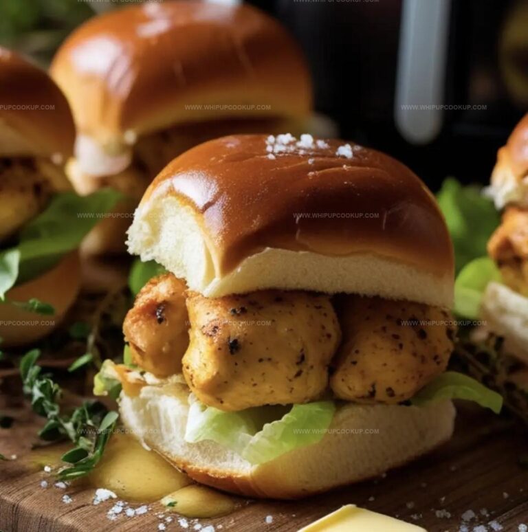 Garlic Butter Chicken Sliders Recipe