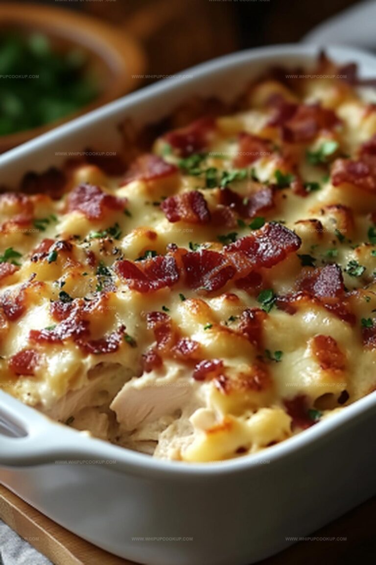 Chicken Bacon Ranch Casserole Recipe