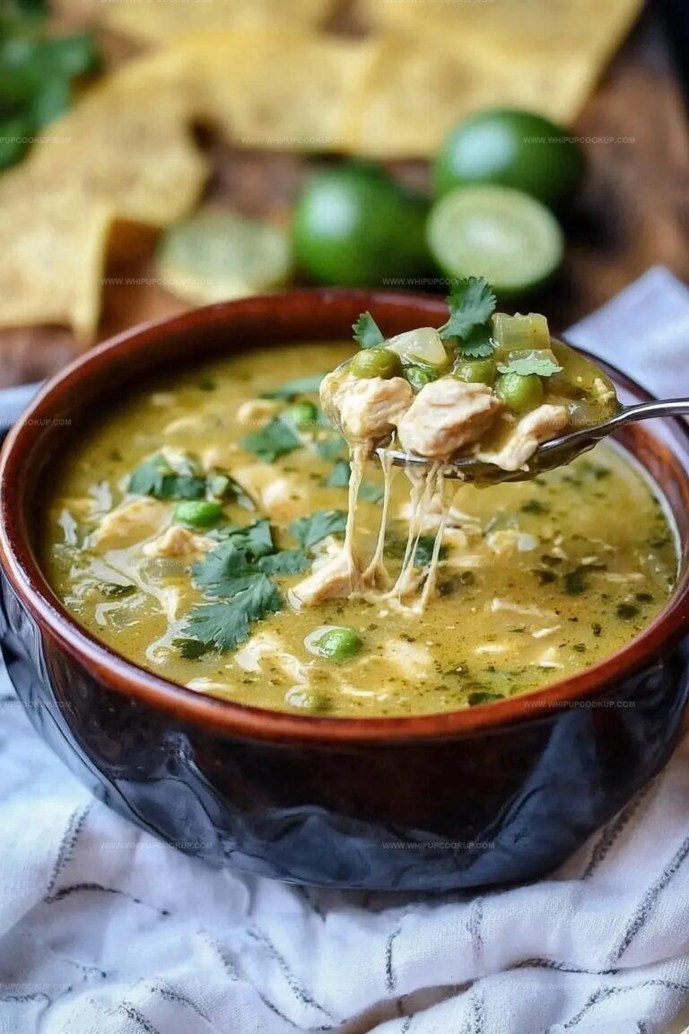 Crock Pot Green Enchilada Chicken Soup Recipe