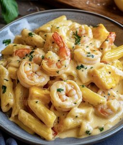 Creamy Jamaican Shrimp Rasta Pasta Recipe
