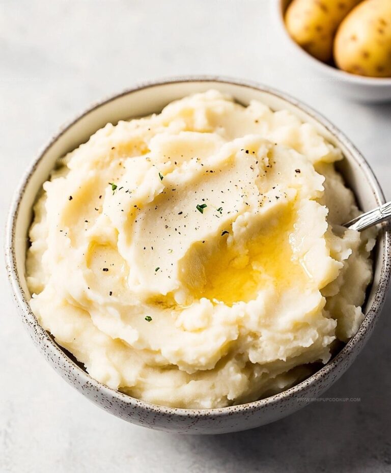 Easy Garlic Mashed Potatoes Recipe
