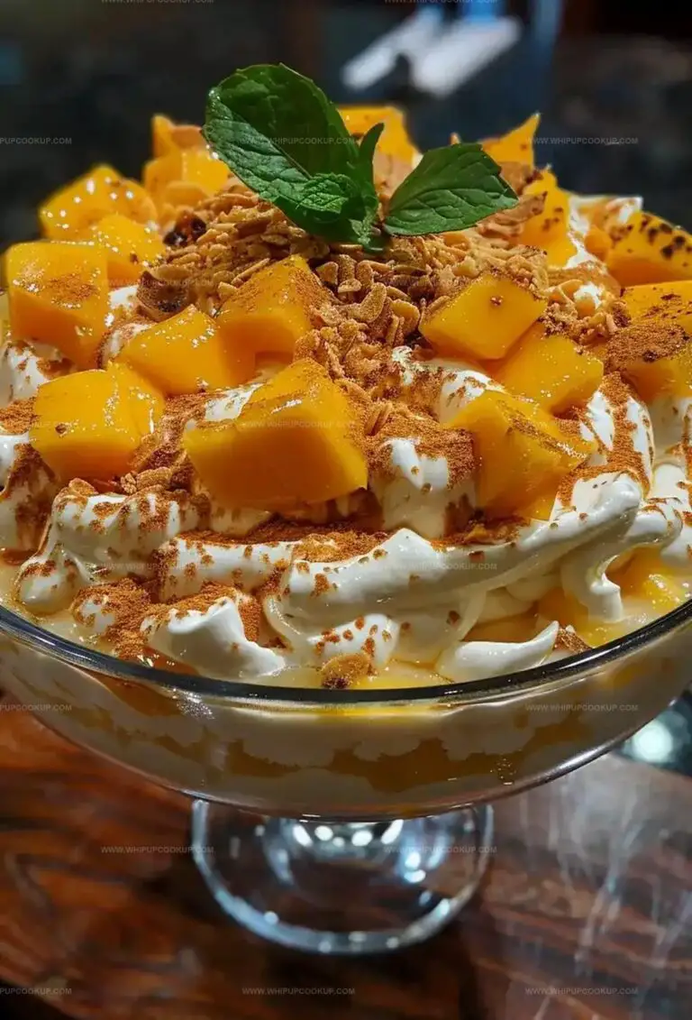 Mango Cheesecake Trifle Recipe