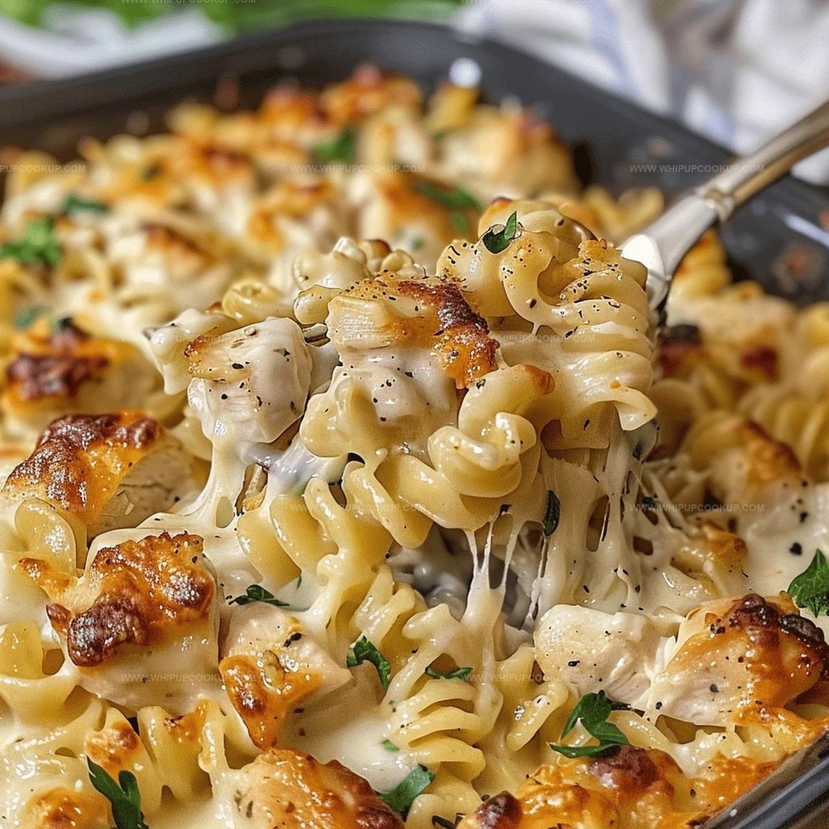 Garlic Chicken Pasta Bake Easy & Cheesy Comfort Food Recipe
