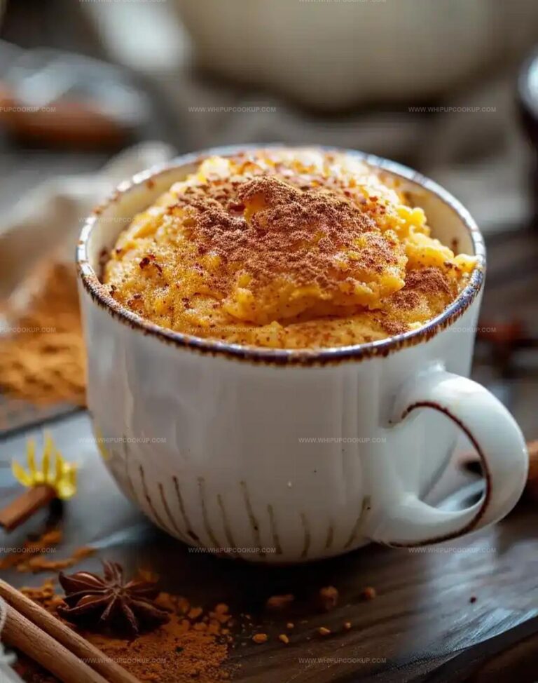 5-Minute Pumpkin Mug Cake Recipe