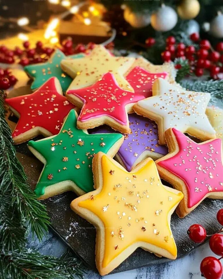 Sparkling Holiday Star Cookies Recipe