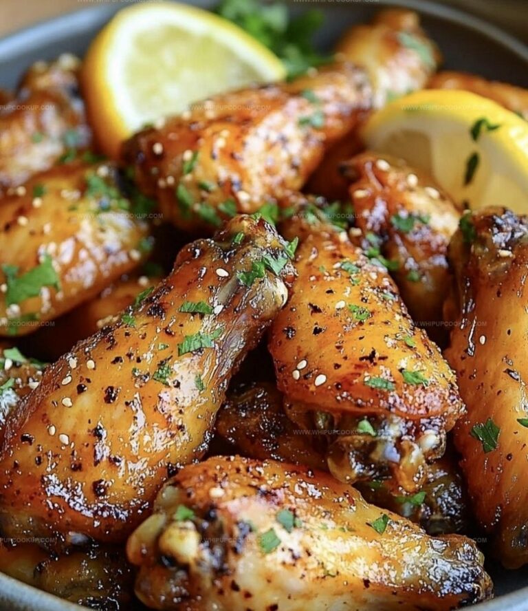 Honey Lemon Pepper Wings Super Crispy Recipe