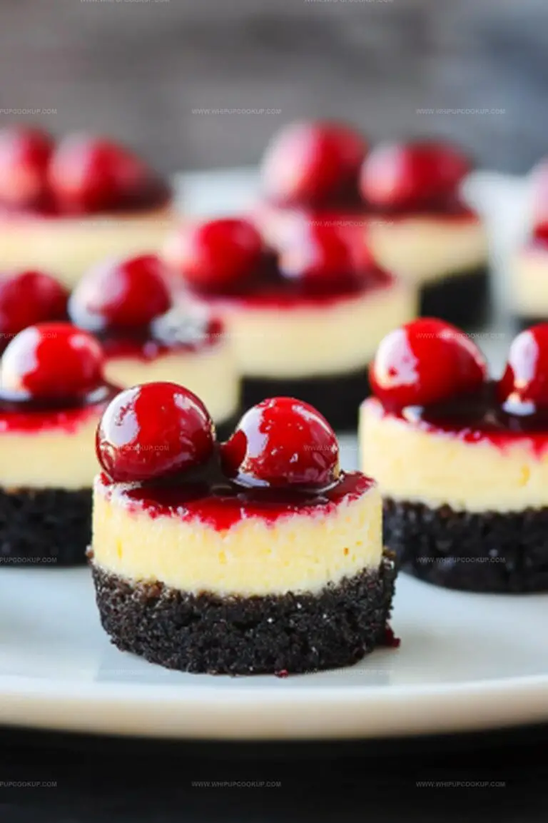 Mini Cherry Cheesecakes Recipe