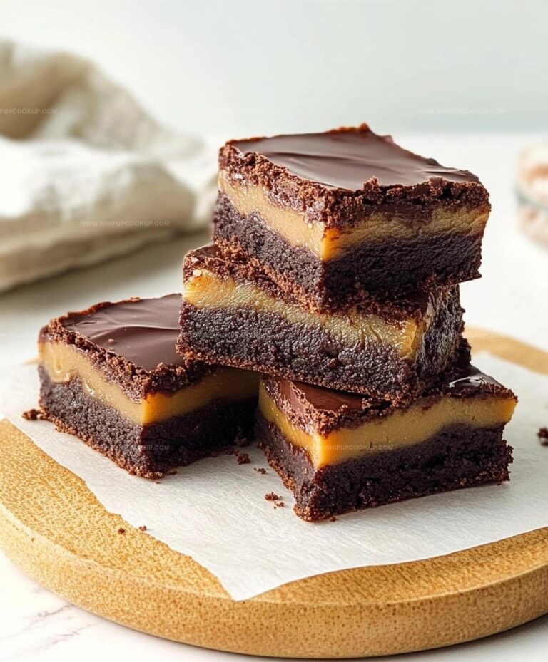 Millionaire Brownies Recipe