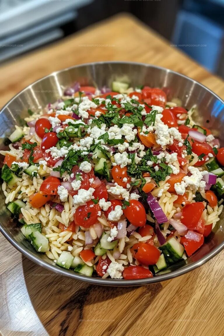 Mediterranean Orzo Salad Recipe
