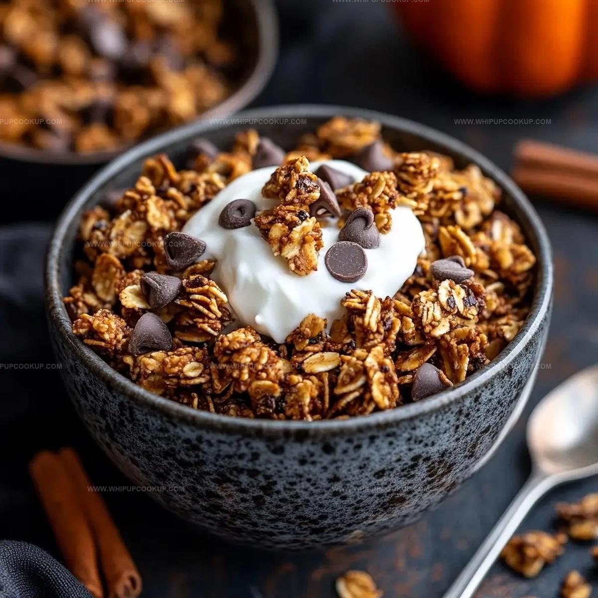Pumpkin Chocolate Chip Granola Recipe
