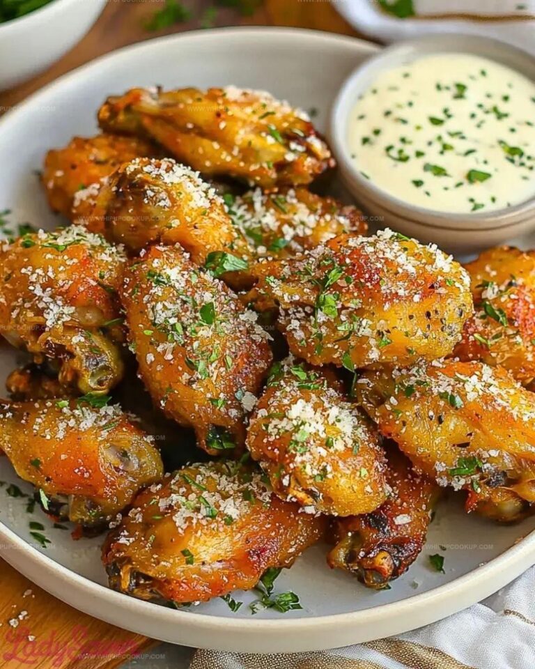 Garlic Parmesan Wings Recipe