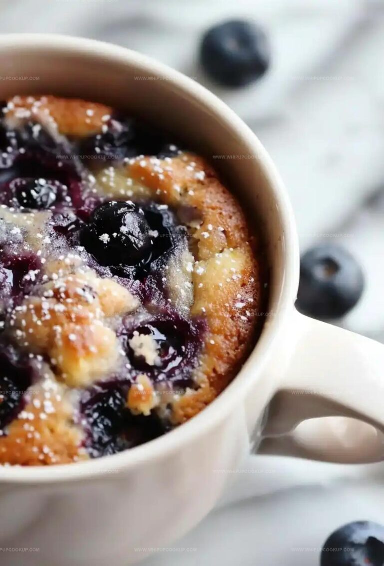 Blueberry Muffin in a Mug Recipe
