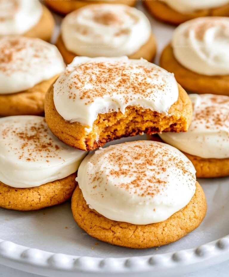 Soft Pumpkin Cookies With Cream Cheese Frosting Recipe