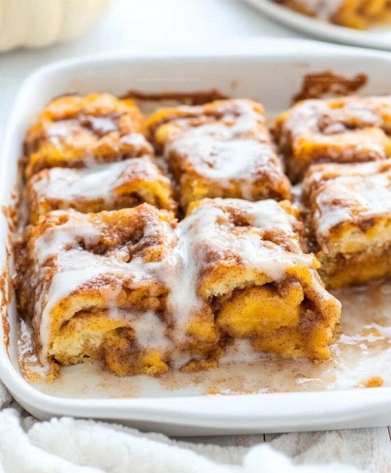 Pumpkin Cinnamon Roll Bake Recipe