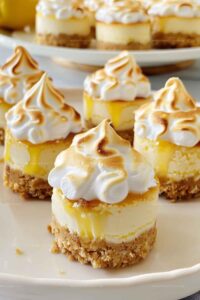 Mini Lemon Meringue Cheesecakes Recipe