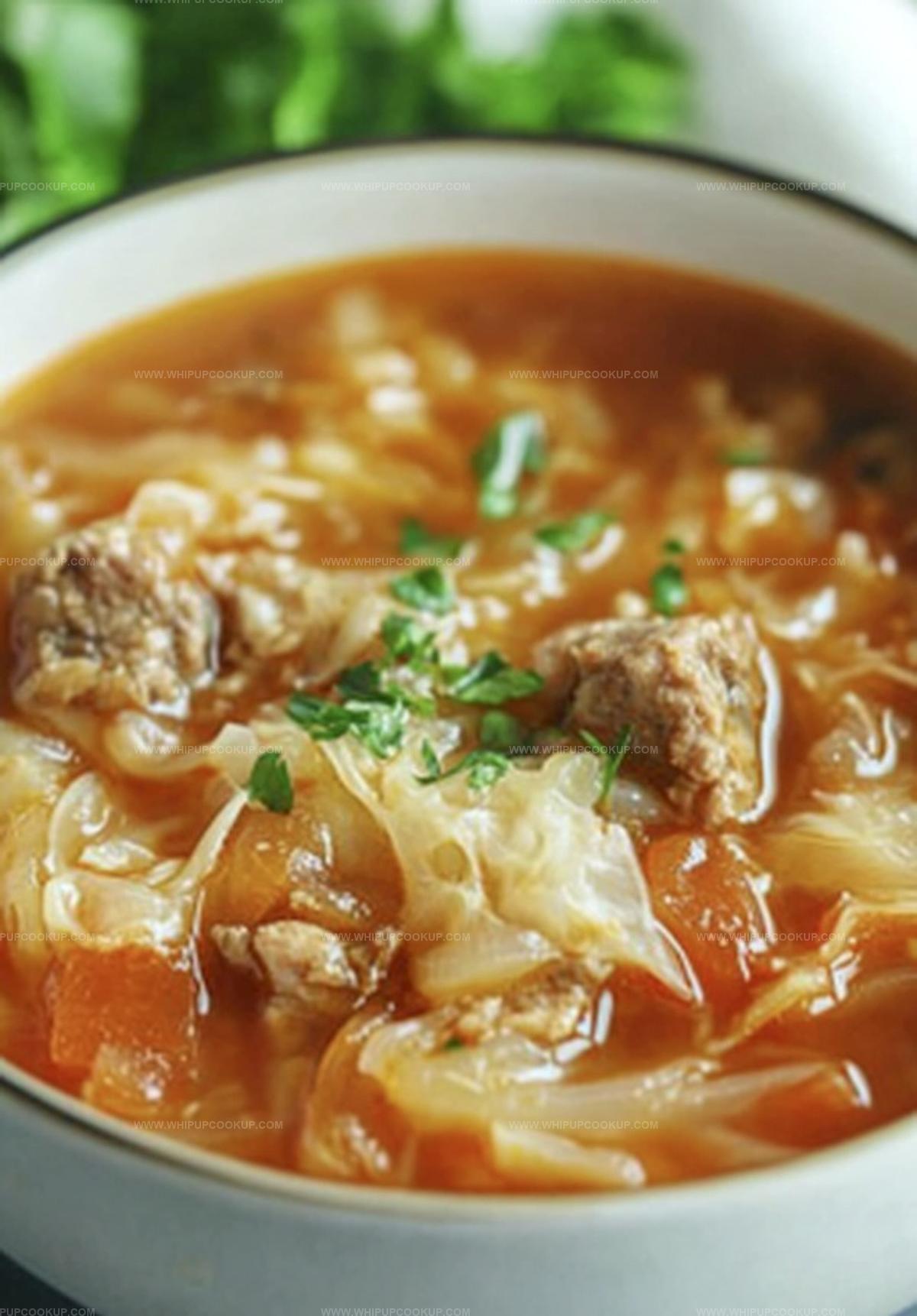 Cabbage Roll Soup Recipe