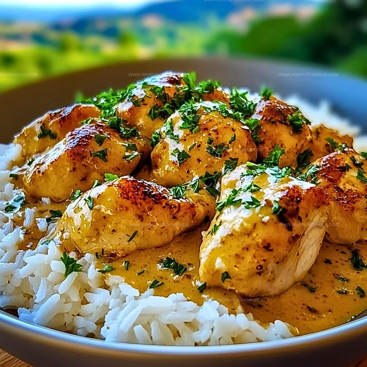 Smothered Chicken and Rice Recipe